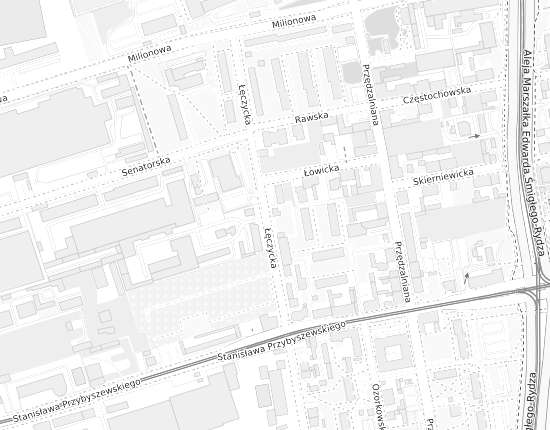 Mapa z adresem organizacji