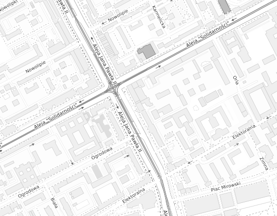 Mapa z adresem organizacji