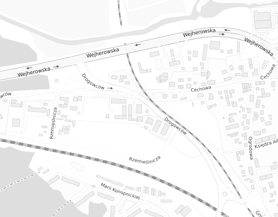 Mapa z adresem organizacji