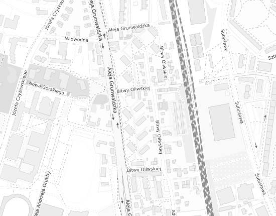 Mapa z adresem organizacji