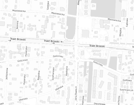 Mapa z adresem organizacji