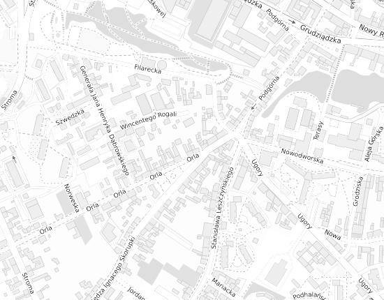 Mapa z adresem organizacji