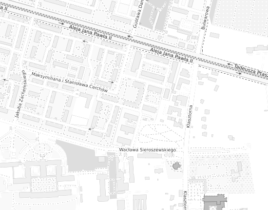 Mapa z adresem organizacji