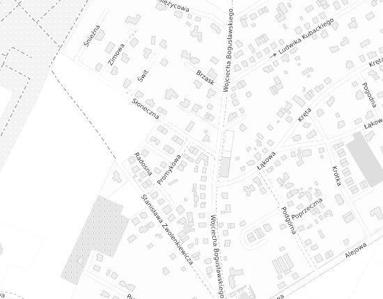 Mapa z adresem organizacji