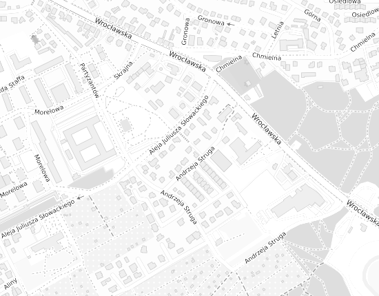 Mapa z adresem organizacji