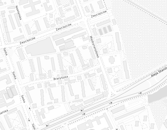 Mapa z adresem organizacji