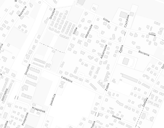 Mapa z adresem organizacji