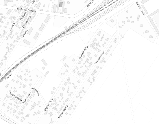 Mapa z adresem organizacji