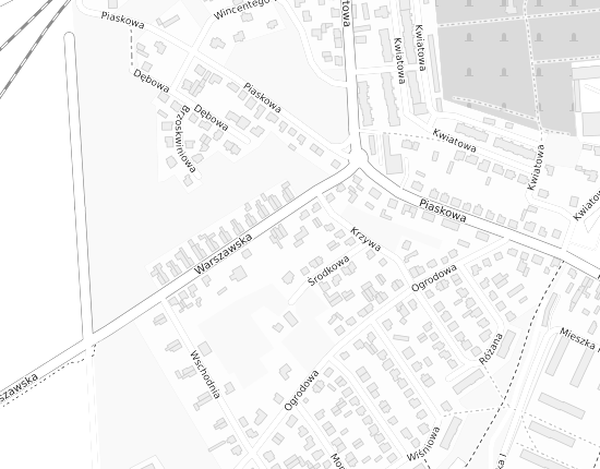 Mapa z adresem organizacji