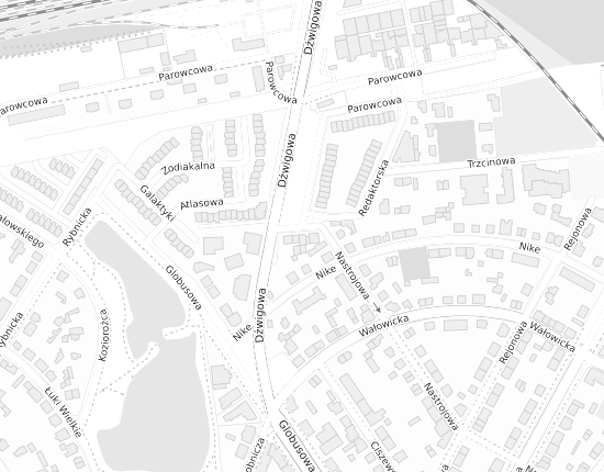 Mapa z adresem organizacji