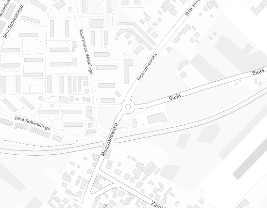 Mapa z adresem organizacji
