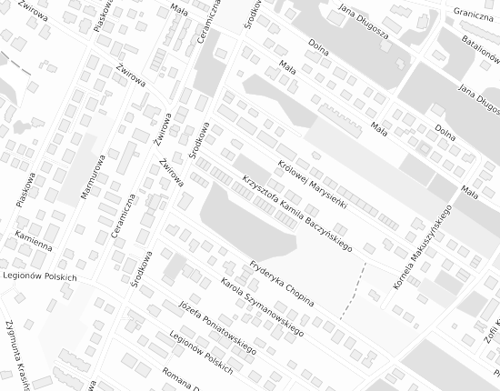 Mapa z adresem organizacji