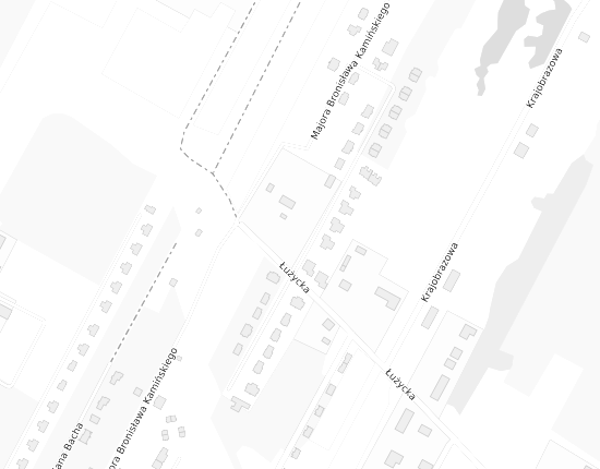 Mapa z adresem organizacji