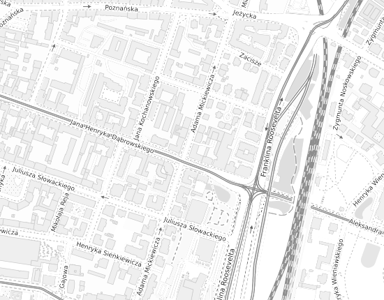 Mapa z adresem organizacji