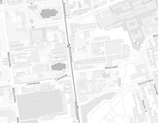 Mapa z adresem organizacji