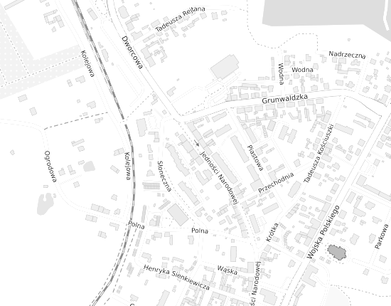 Mapa z adresem organizacji