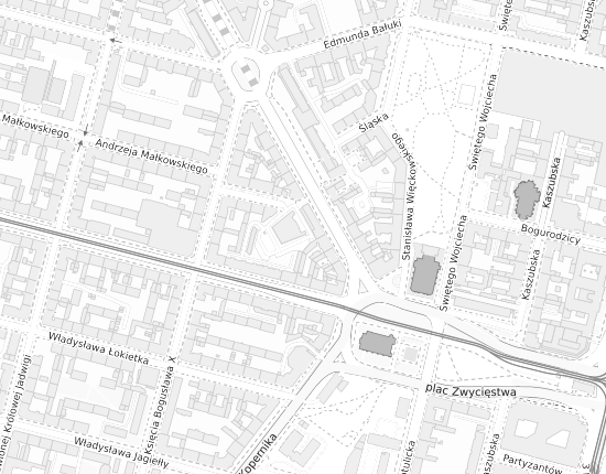 Mapa z adresem organizacji