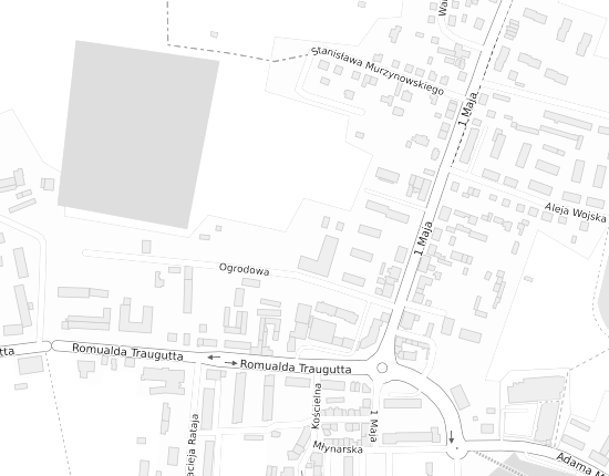 Mapa z adresem organizacji