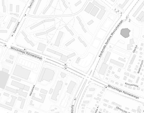 Mapa z adresem organizacji