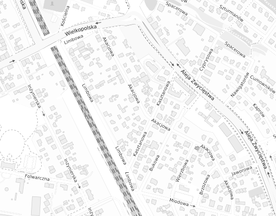 Mapa z adresem organizacji