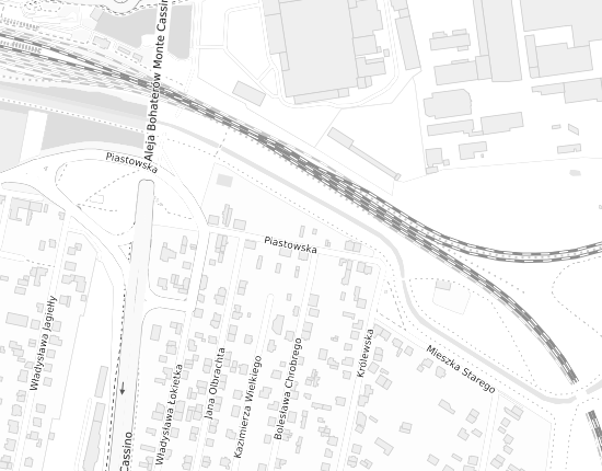 Mapa z adresem organizacji
