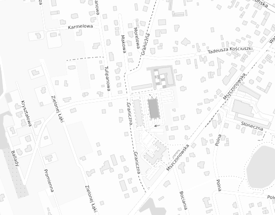 Mapa z adresem organizacji