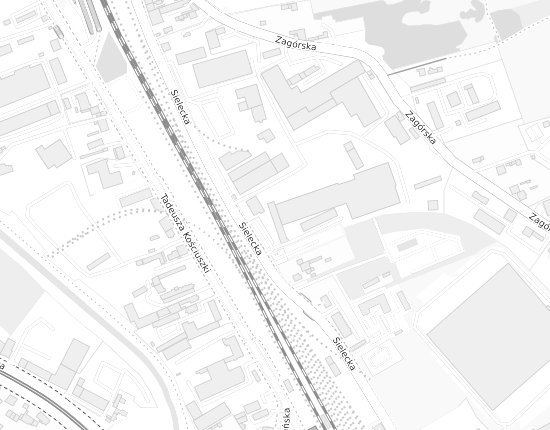 Mapa z adresem organizacji