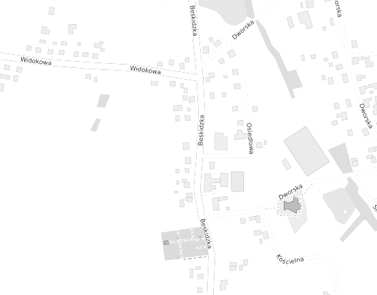 Mapa z adresem organizacji