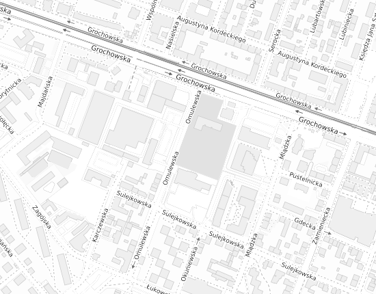 Mapa z adresem organizacji