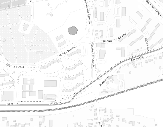 Mapa z adresem organizacji