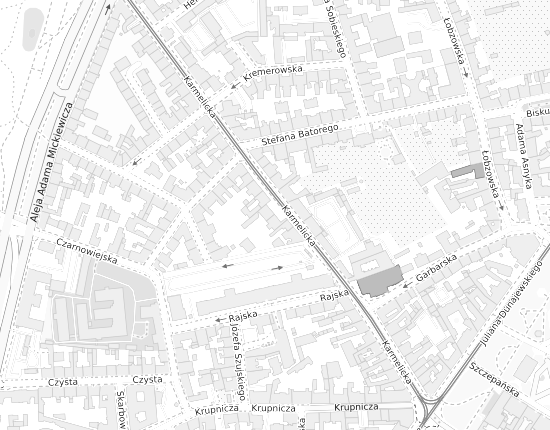 Mapa z adresem organizacji