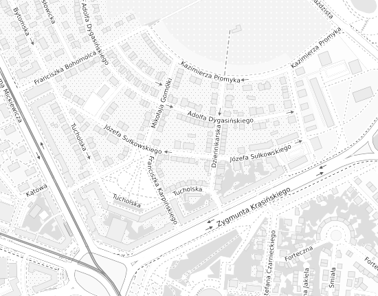 Mapa z adresem organizacji