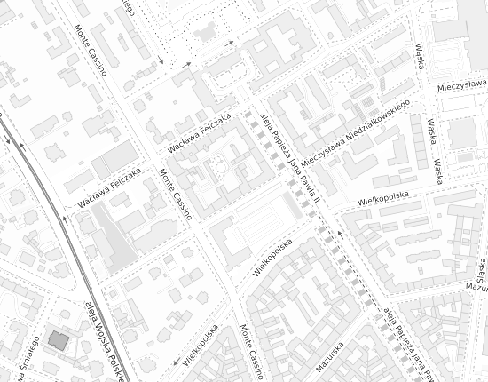 Mapa z adresem organizacji