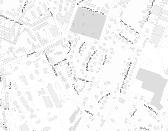 Mapa z adresem organizacji