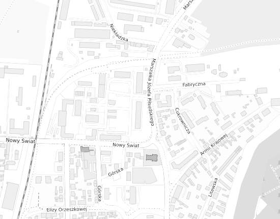 Mapa z adresem organizacji