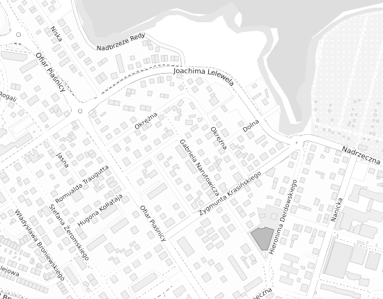 Mapa z adresem organizacji