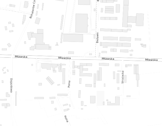 Mapa z adresem organizacji
