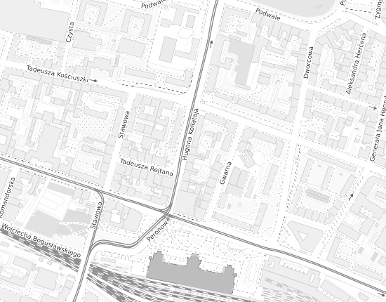 Mapa z adresem organizacji