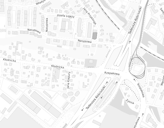 Mapa z adresem organizacji