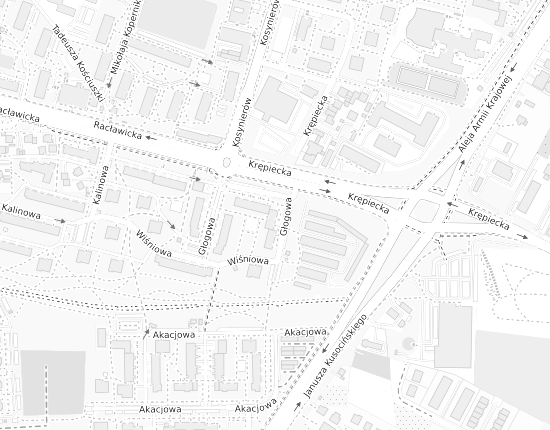 Mapa z adresem organizacji
