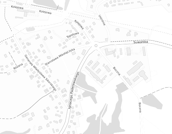 Mapa z adresem organizacji