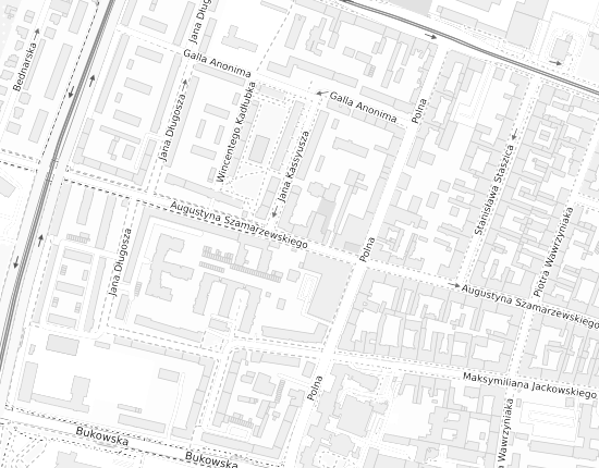 Mapa z adresem organizacji