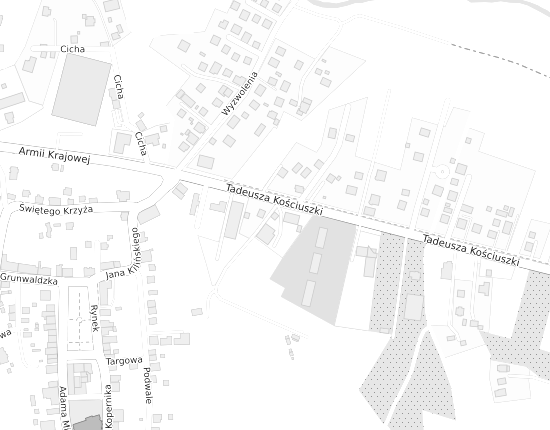 Mapa z adresem organizacji