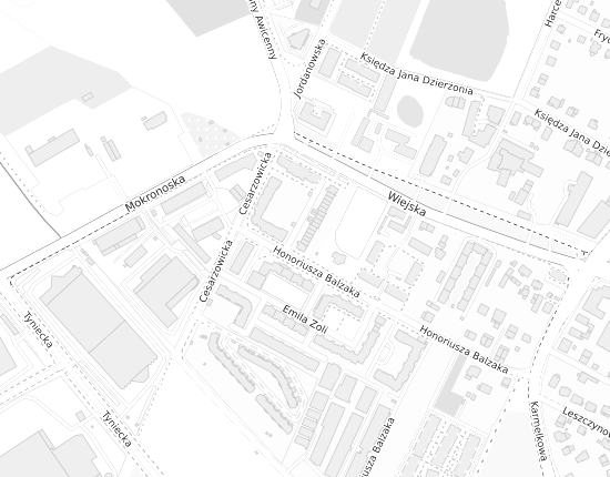 Mapa z adresem organizacji