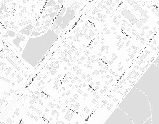 Mapa z adresem organizacji