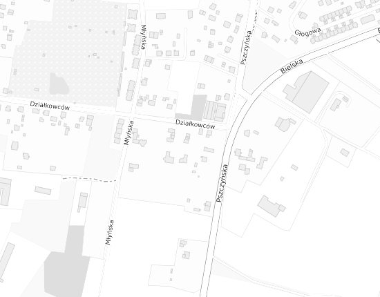 Mapa z adresem organizacji