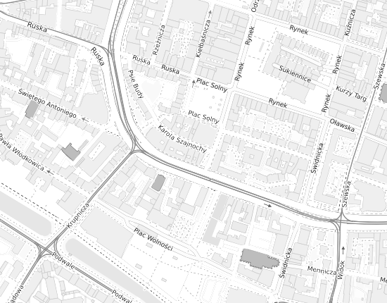 Mapa z adresem organizacji
