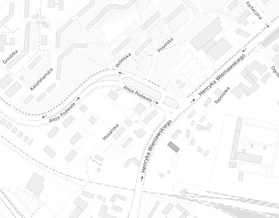 Mapa z adresem organizacji