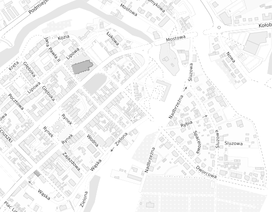 Mapa z adresem organizacji