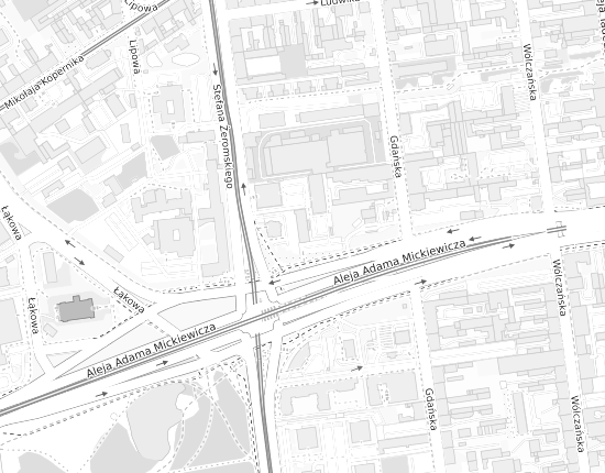 Mapa z adresem organizacji